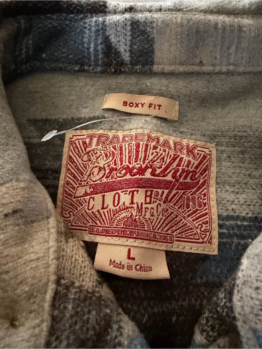 Brooklyn Cloth men button flannel